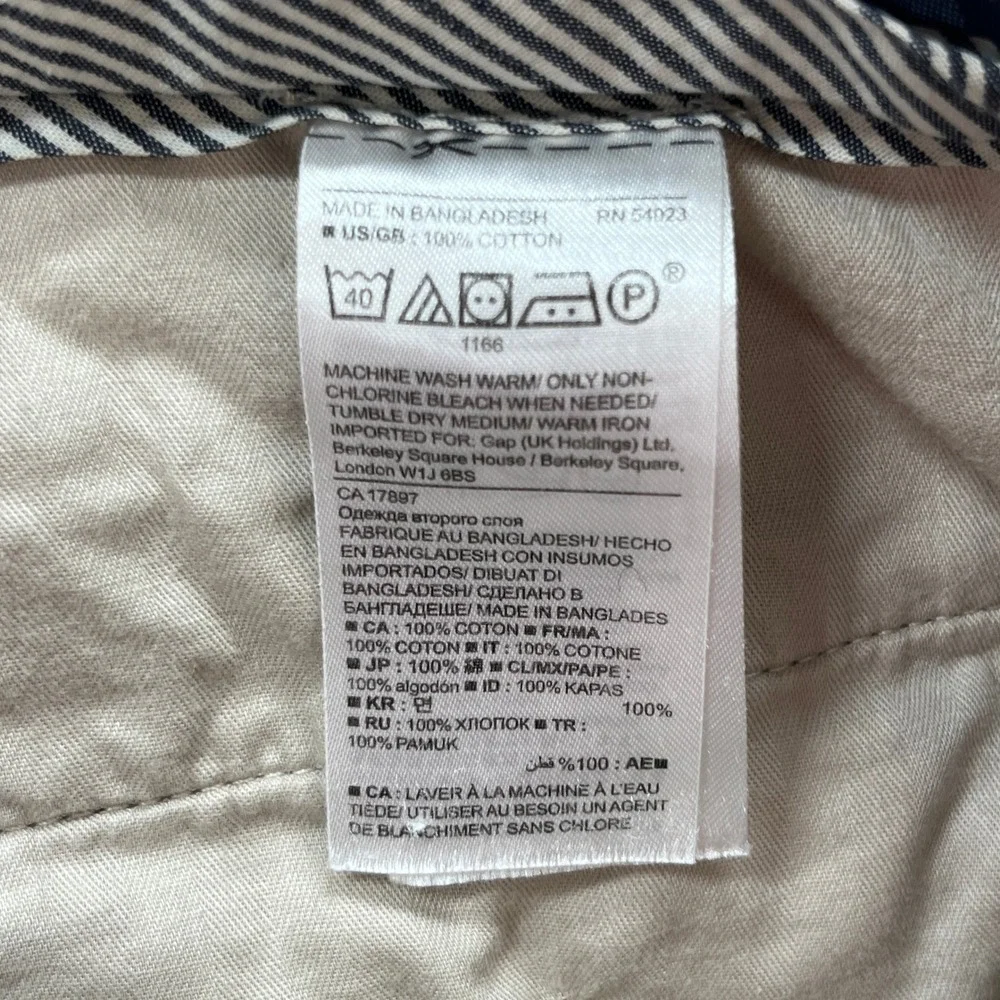 Banana Republic Pants Mens 32x30 Khaki Tan Aiden Chino Cotton Slim Preppy Casual
